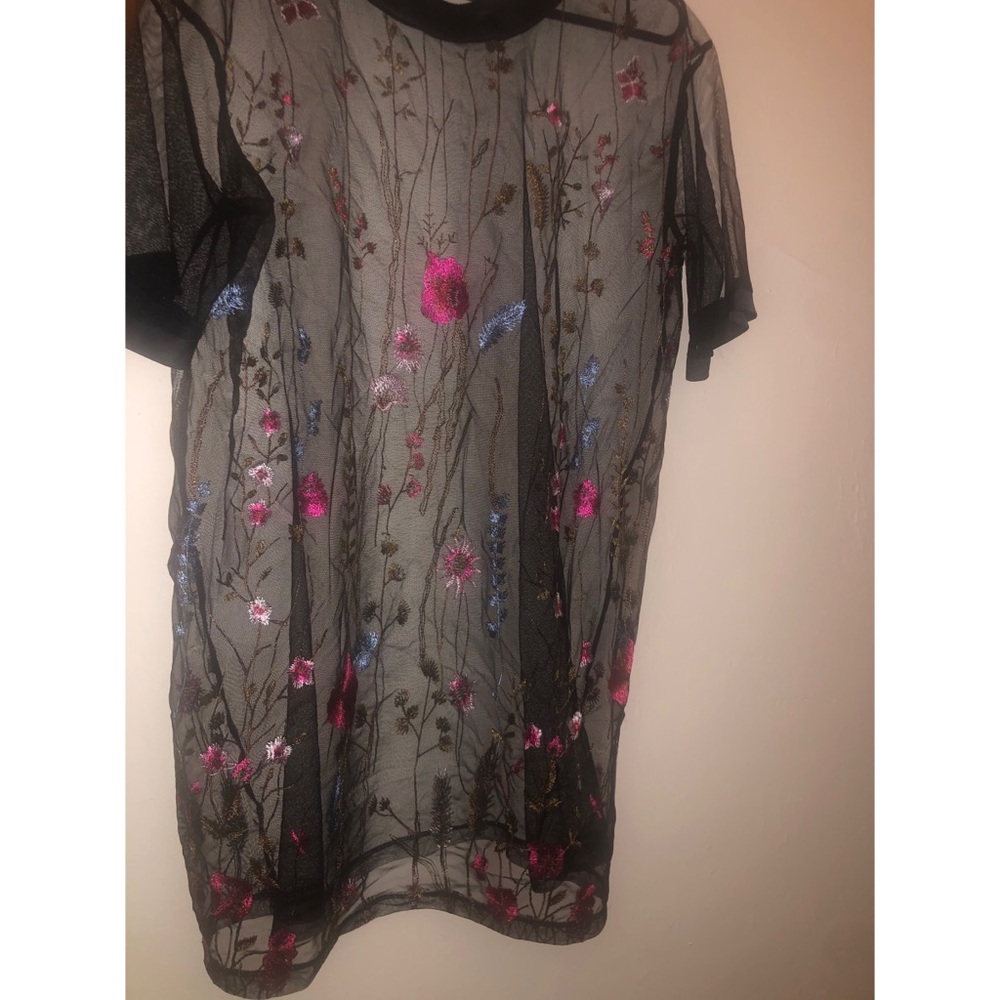 Flora mesh shirt